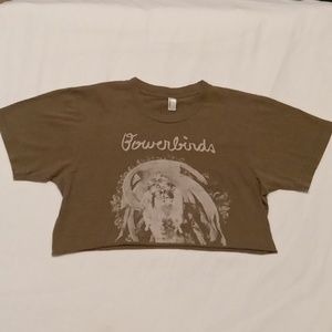 American Apparel bowerbirds crop top sz.S